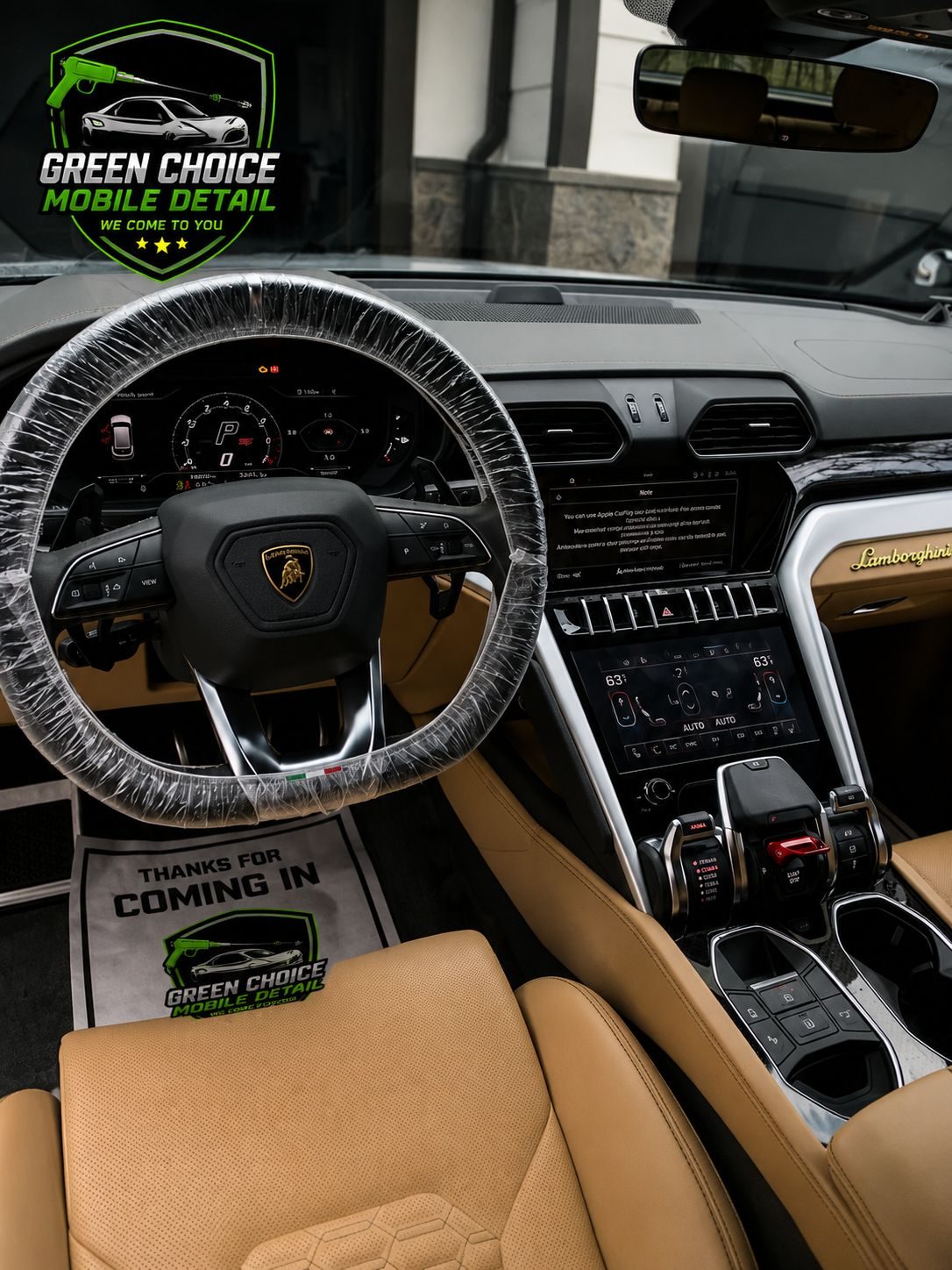 Leather Cleaning & Conditioning by Green Choice Mobile Detail on Long Island